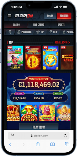 Glorion launched in 2025 with 9,000+ games, an integrated sportsbook, and one of the more player-friendly bonus structures for a new casino.